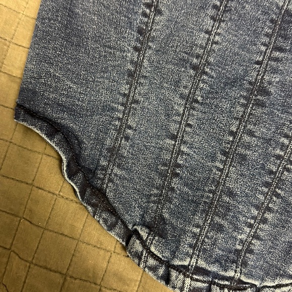 ZARA DENIM CORSET - Picture 4 of 6